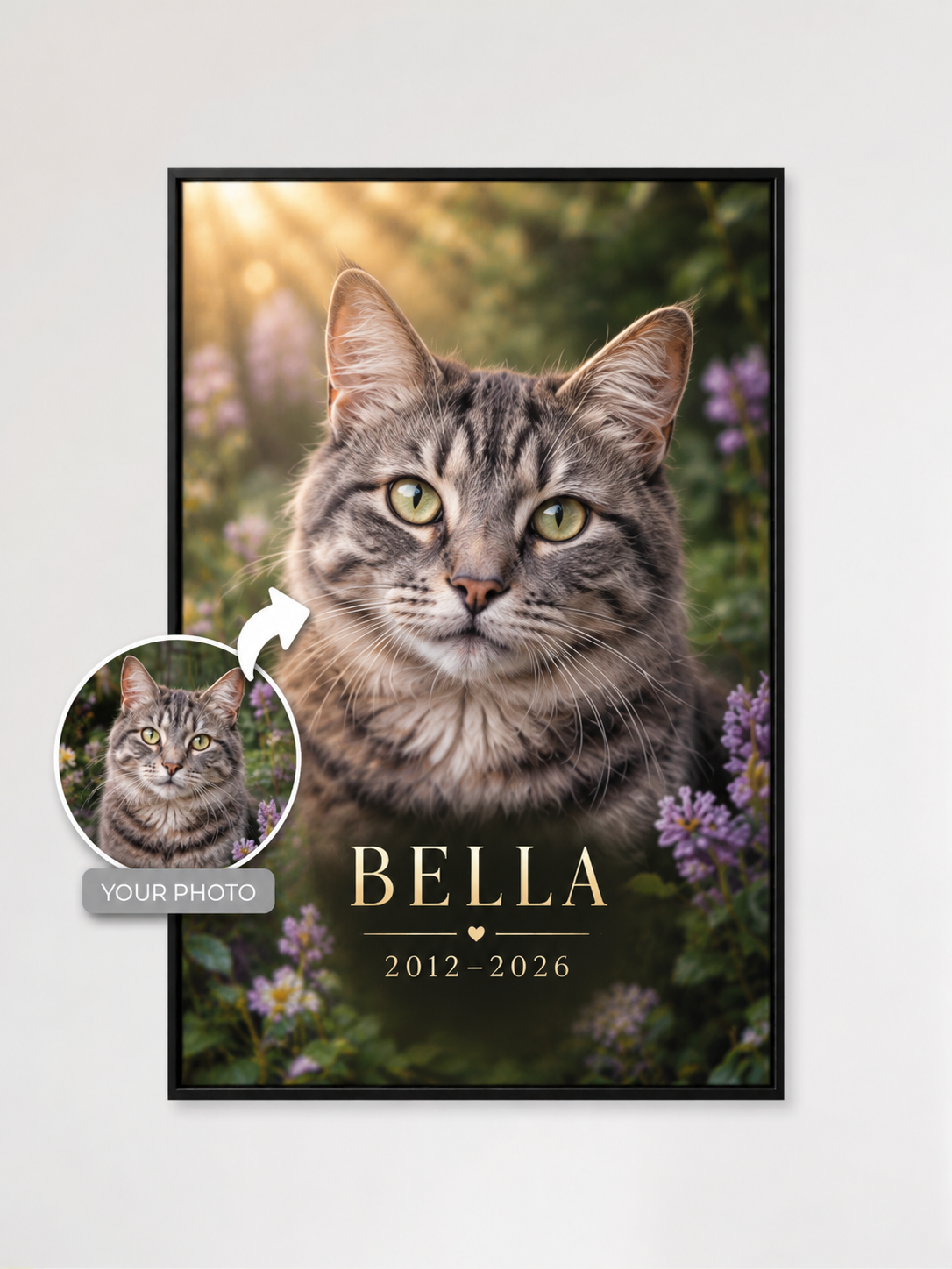 Custom Pet Memorial Portrait