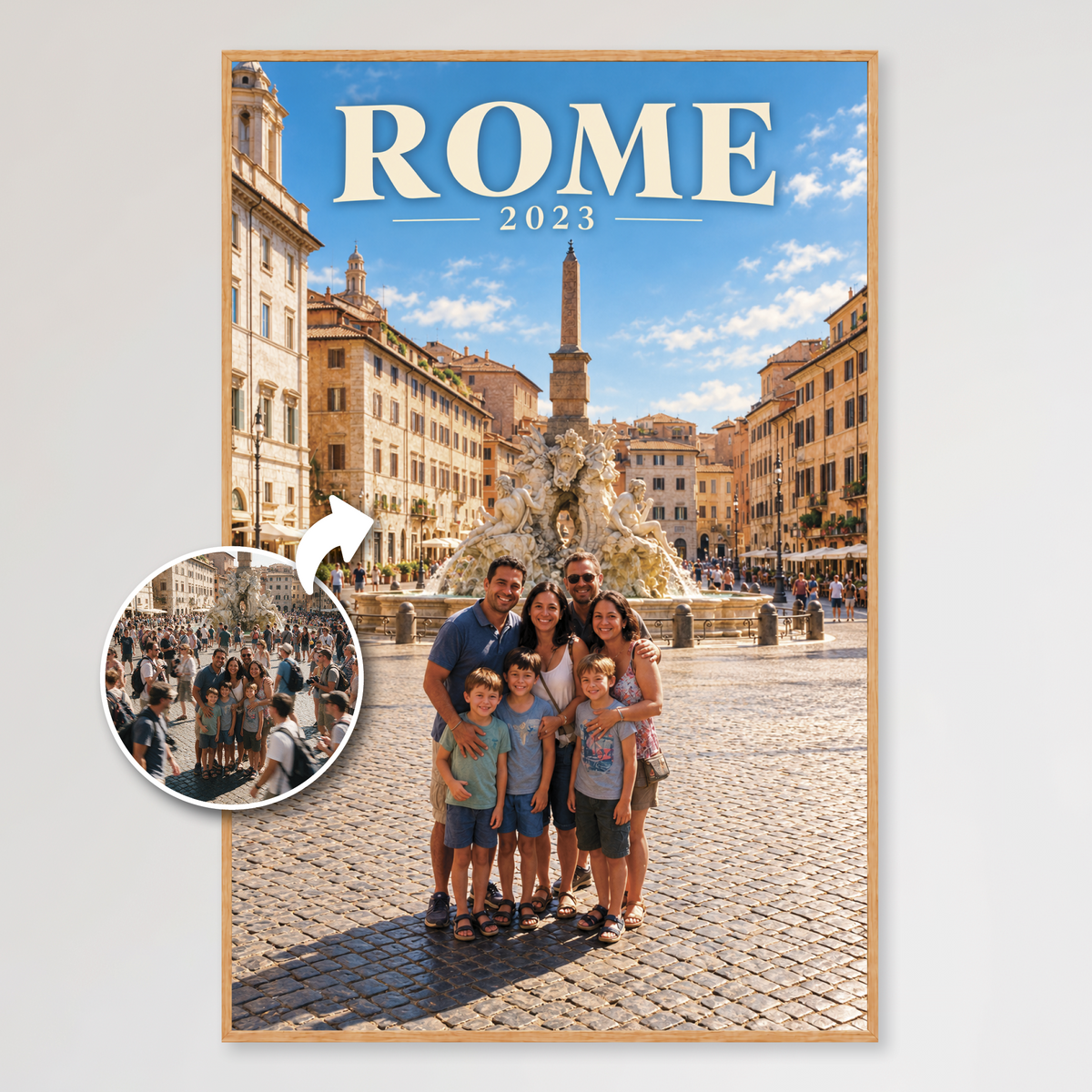 Custom Family Travel Poster