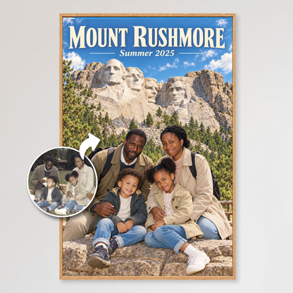 Custom Family Travel Poster